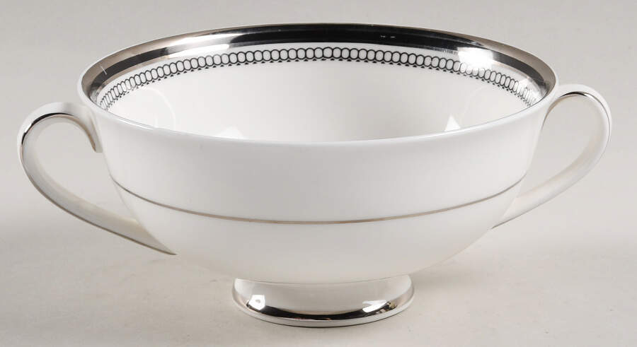 Sarabande Footed Cream Soup Bowl by Royal Doulton-1