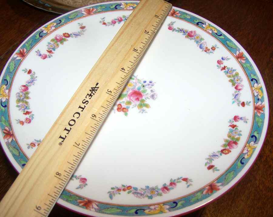 Satsuma 8" Diameter Pedestal Cake Stand by Royal Doulton-1