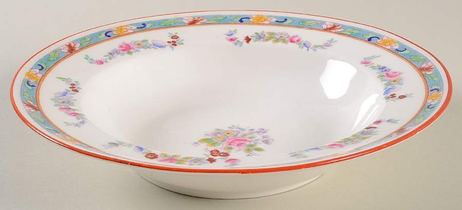 Satsuma Rim Soup Bowl by Royal Doulton-1