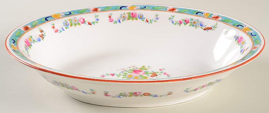 Satsuma 10" Oval Vegetable Bowl by Royal Doulton-1