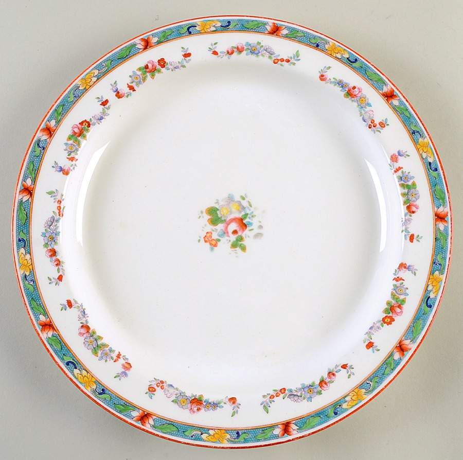 Satsuma 12" Deep Round Platter by Royal Doulton-1