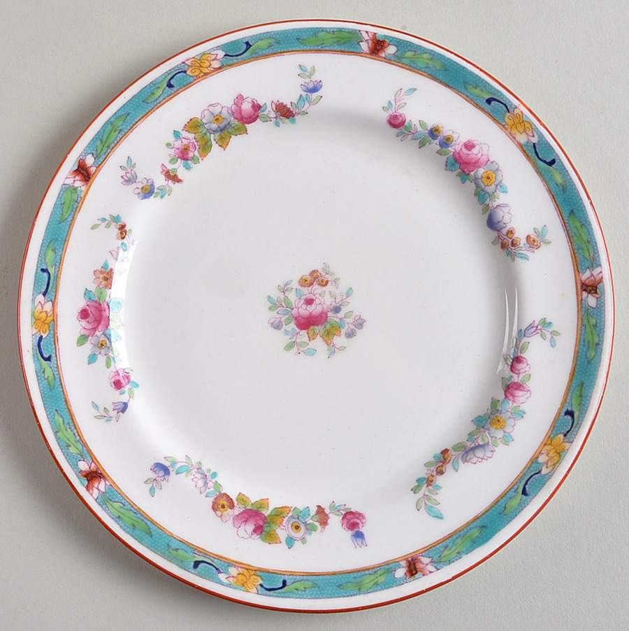 Satsuma Dessert/Pie Plate by Royal Doulton-1