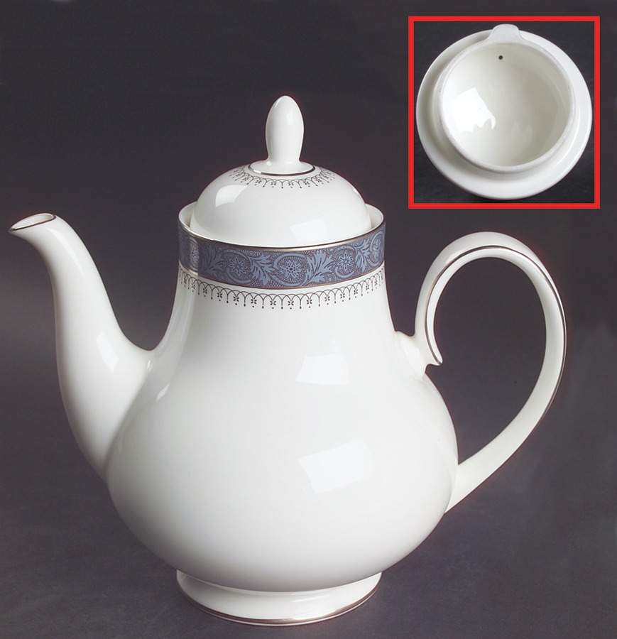 Sherbrooke Coffee Pot & Lid by Royal Doulton-1