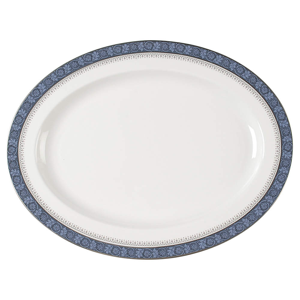 Sherbrooke 16" Oval Serving Platter by Royal Doulton-1