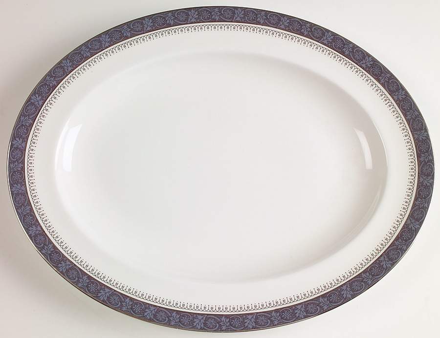 Sherbrooke 13" Oval Serving Platter by Royal Doulton-1