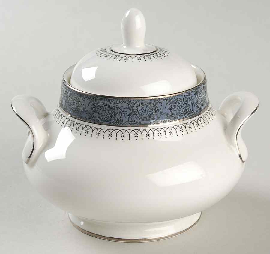 Sherbrooke Sugar Bowl & Lid by Royal Doulton-1