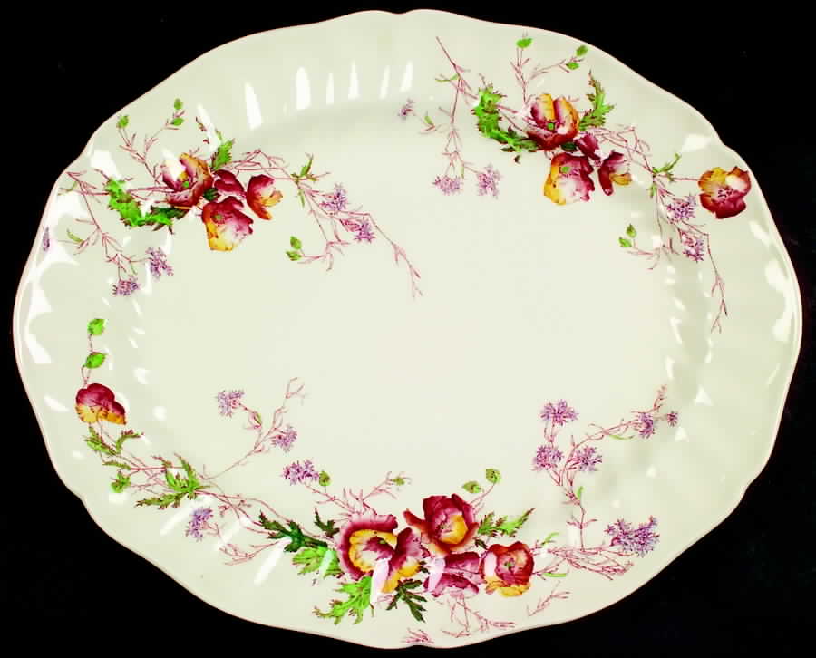 Sherborne 15" Oval Serving Platter by Royal Doulton-1