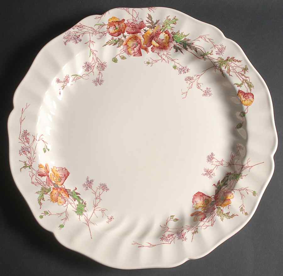 Sherborne 14" Chop Plate (Round Platter) by Royal Doulton-1