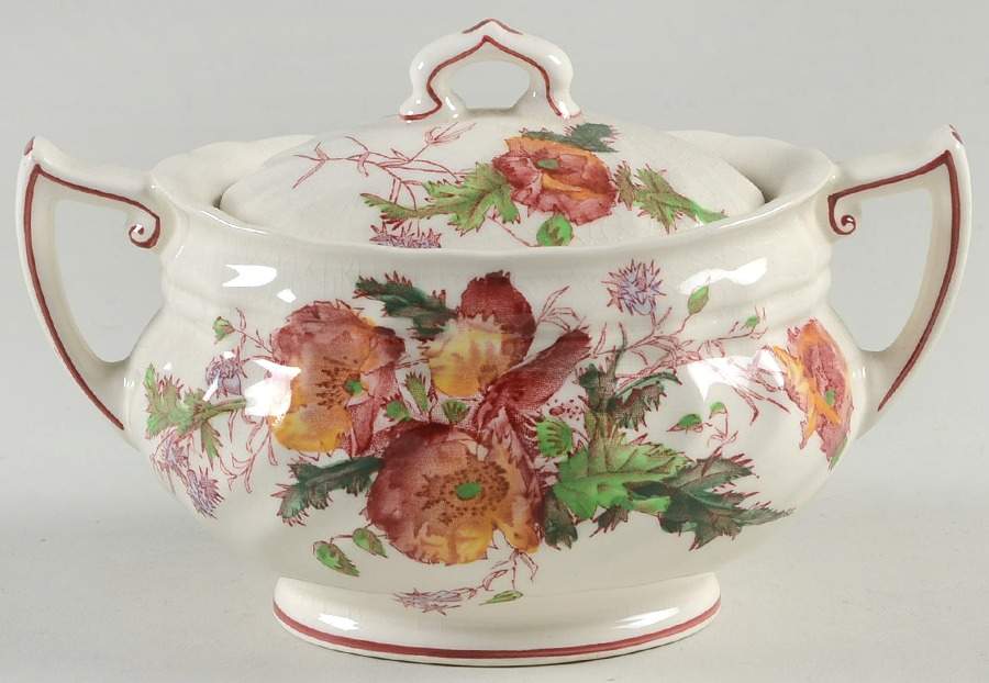 Sherborne Sugar Bowl & Lid by Royal Doulton-1