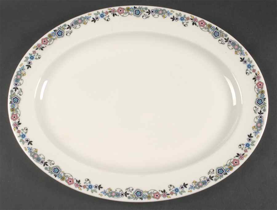 Sherwood 16" Oval Serving Platter by Royal Doulton-1