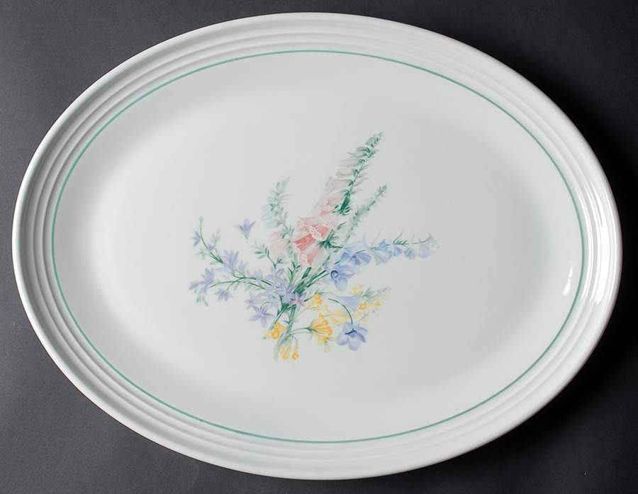 Shady Lane 16" Oval Serving Platter by Royal Doulton-1