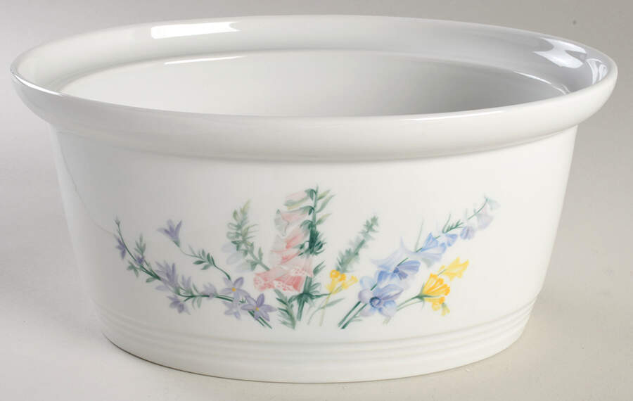 Shady Lane 2.25 Quart Oval Covered Casserole No Lid by Royal Doulton-1