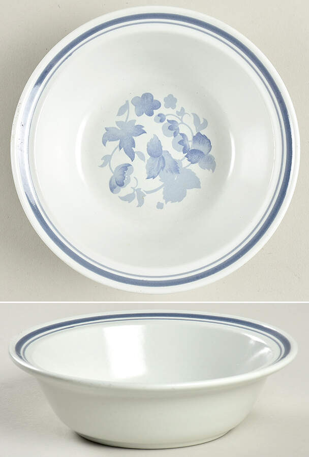 Shadow Play Rim Fruit/Dessert (Sauce) Bowl by Royal Doulton-1