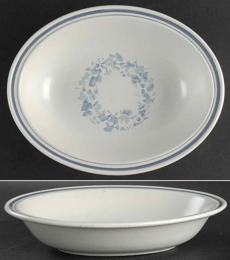 Shadow Play 10" Oval Vegetable Bowl by Royal Doulton-1