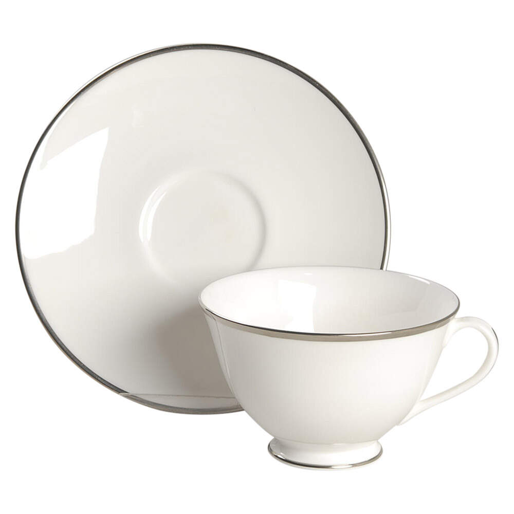 Signet Footed Cup & Saucer Set by Royal Doulton-1
