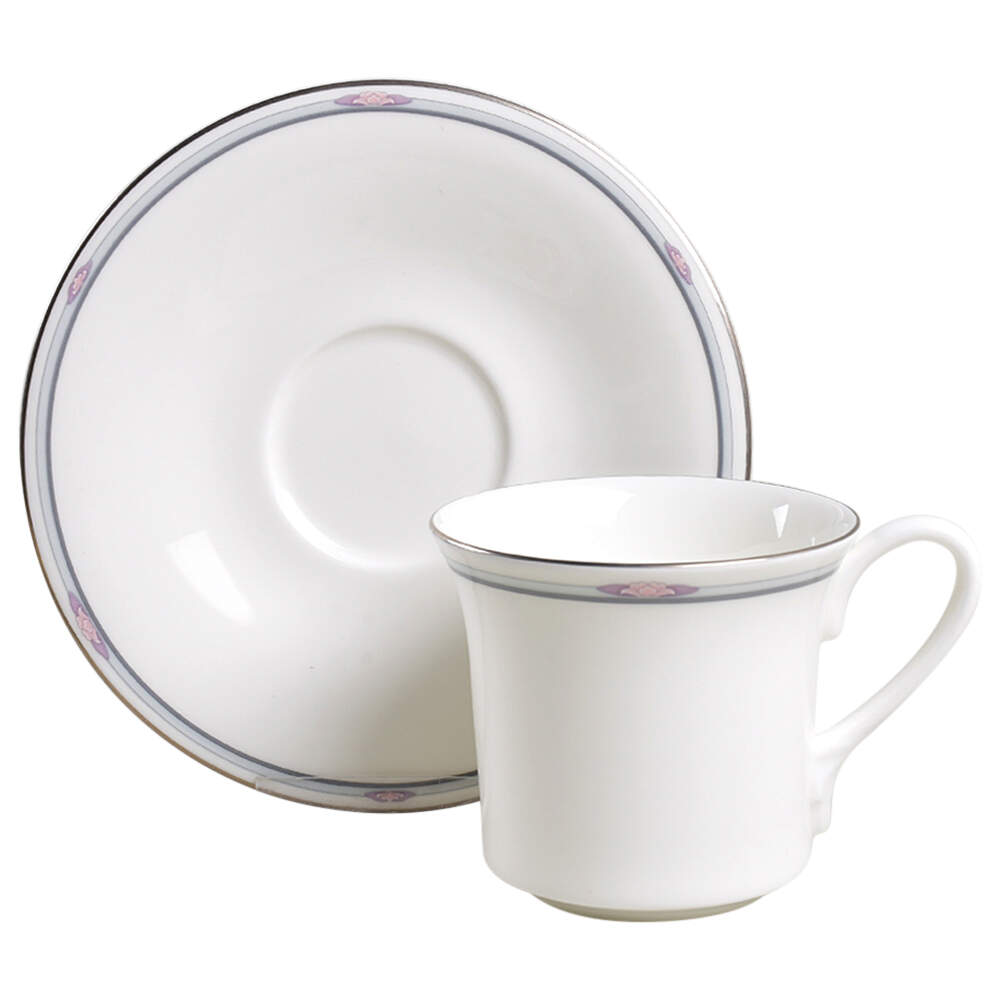 Simplicity Flat Cup & Saucer Set by Royal Doulton-1