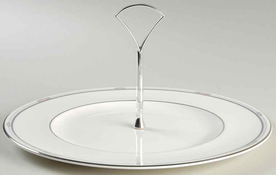 Simplicity Round Serving Plate with Handle (DP) by Royal Doulton-1