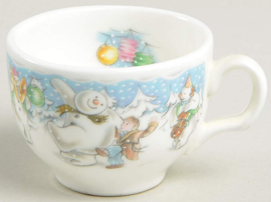 Snowman Miniature Cup Only by Royal Doulton-1