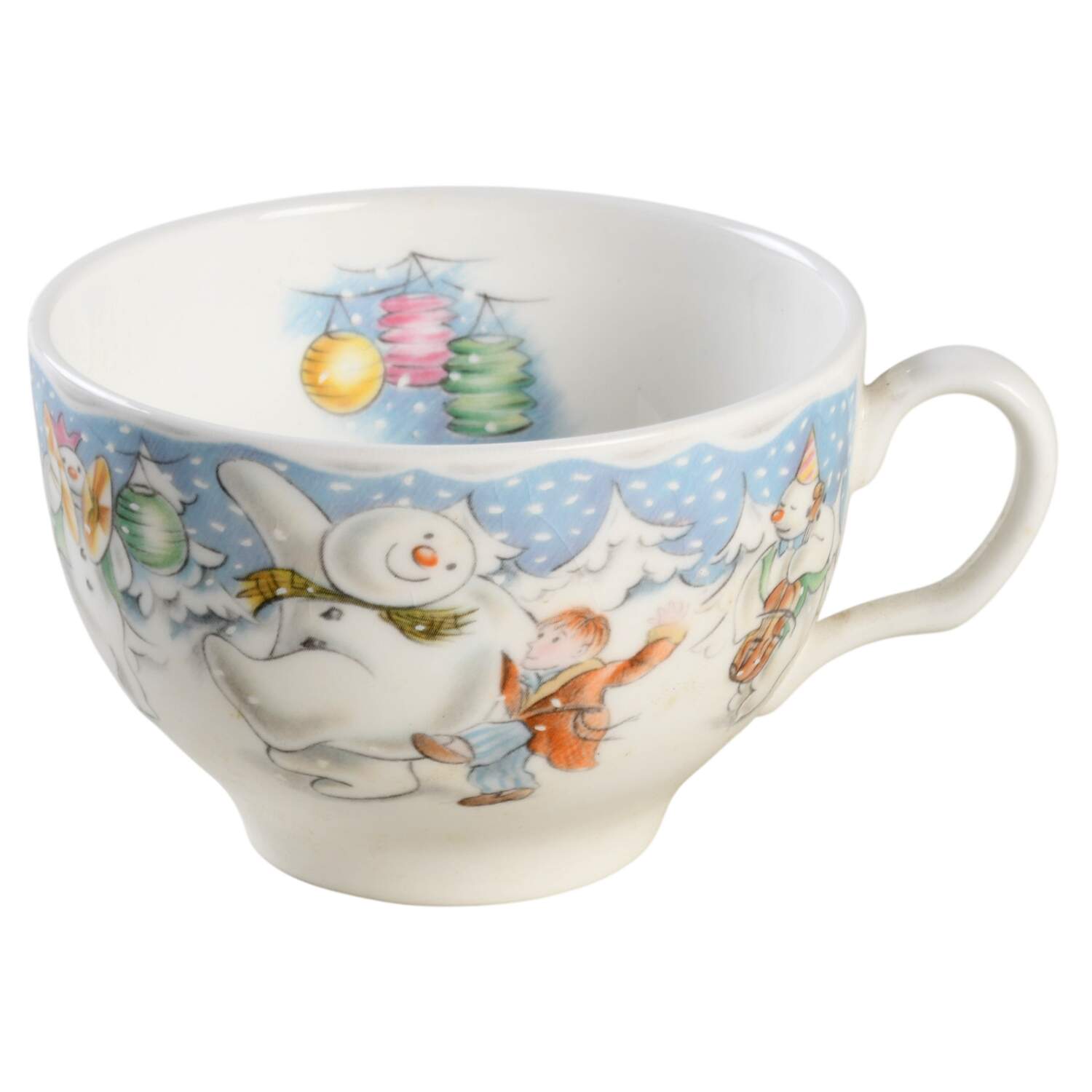 Snowman Flat Cup by Royal Doulton-1