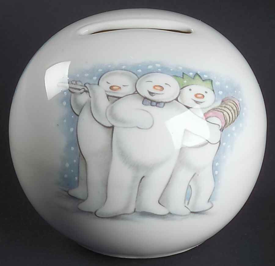 Snowman Bank by Royal Doulton-1