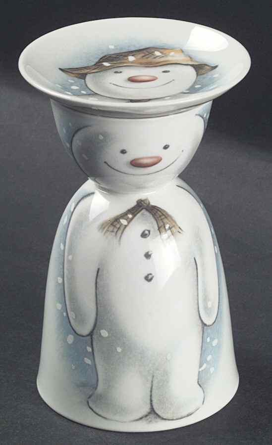 Snowman Double Egg Cup with Stand by Royal Doulton-1