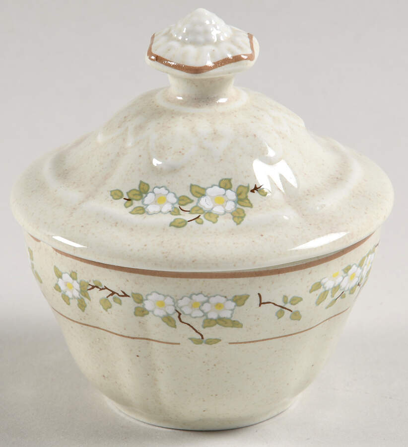 Somerset Mini Sugar Bowl & Lid by Royal Doulton-1