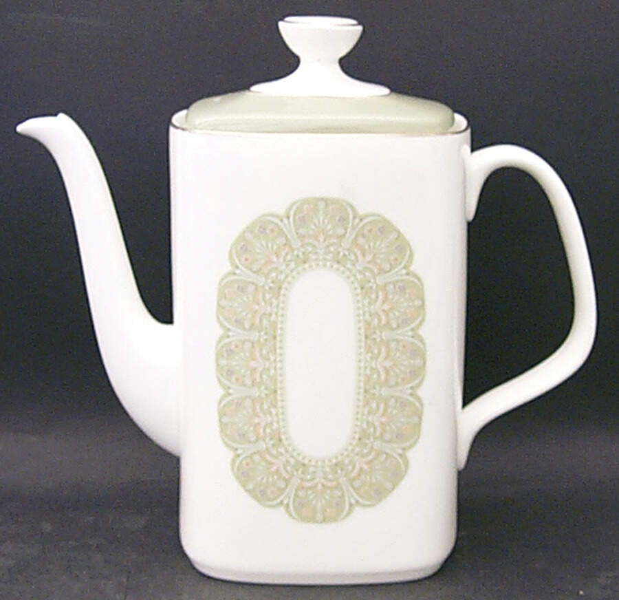 Sonnet (Concord Shape) Coffee Pot & Lid by Royal Doulton-1