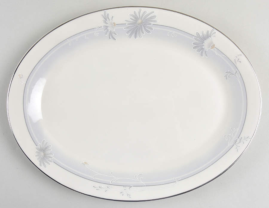 Sonata 13" Oval Serving Platter by Royal Doulton-1