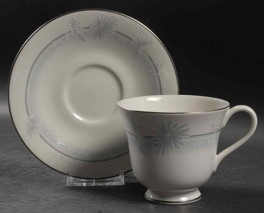 Sonata Footed Cup & Saucer Set by Royal Doulton-1