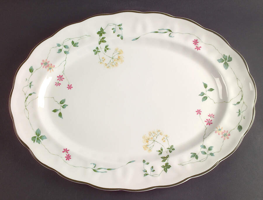 Southdown 16" Oval Serving Platter by Royal Doulton-1