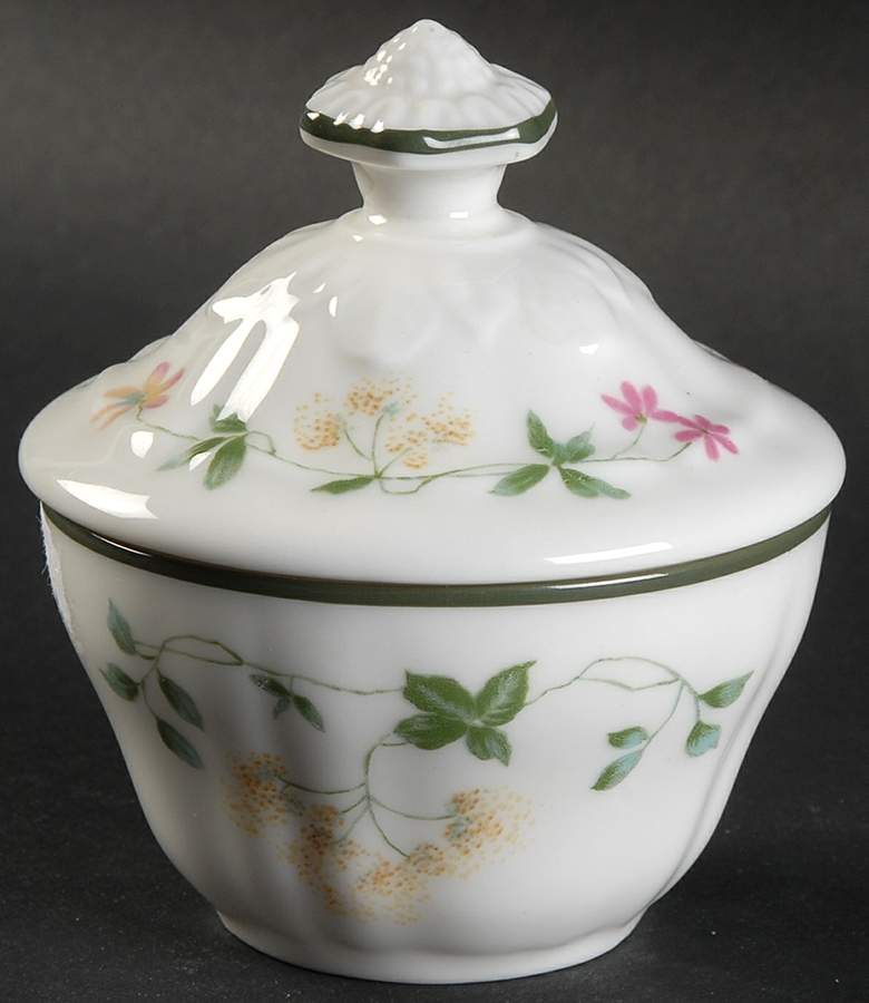 Southdown Mini Sugar Bowl & Lid by Royal Doulton-1