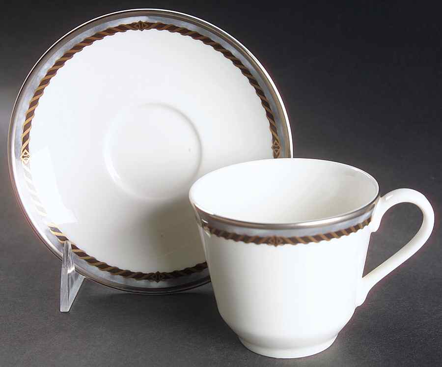 Southampton Flat Cup & Saucer Set by Royal Doulton-1