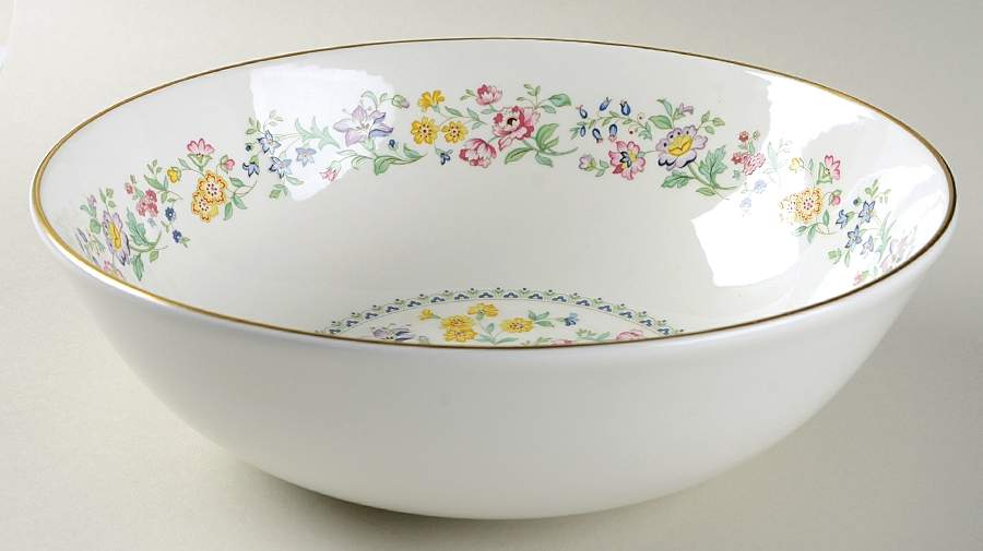 Spring Glory 10" Large Salad Serving Bowl by Royal Doulton-1