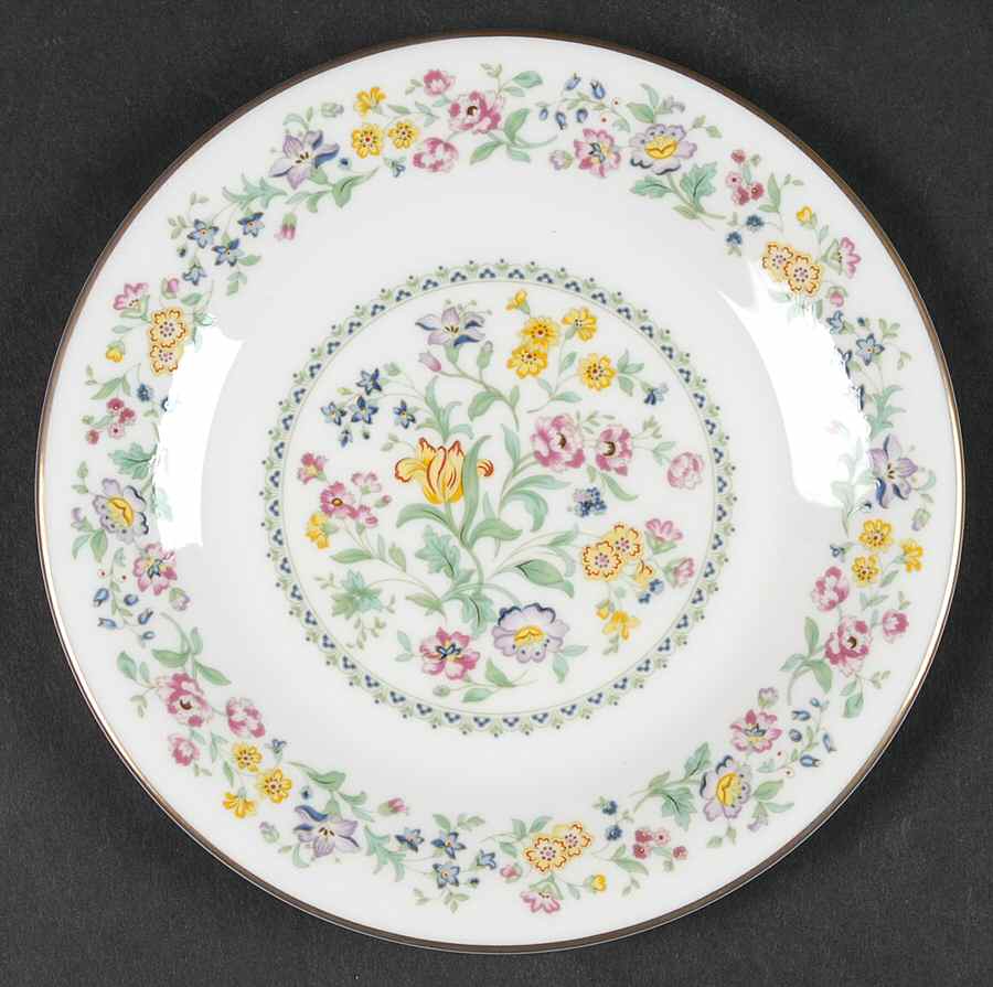 Spring Glory Bread & Butter Plate by Royal Doulton-1