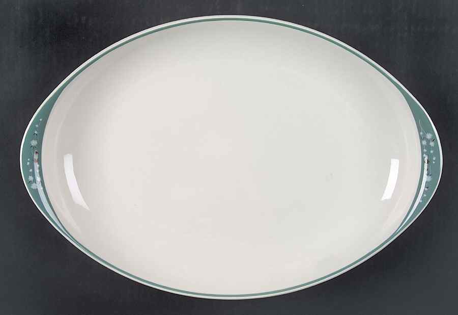 Spindrift 14" Oval Serving Platter by Royal Doulton-1