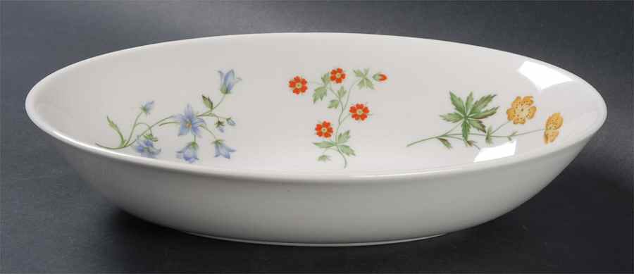 Springtime 9" Oval Vegetable Bowl by Royal Doulton-1