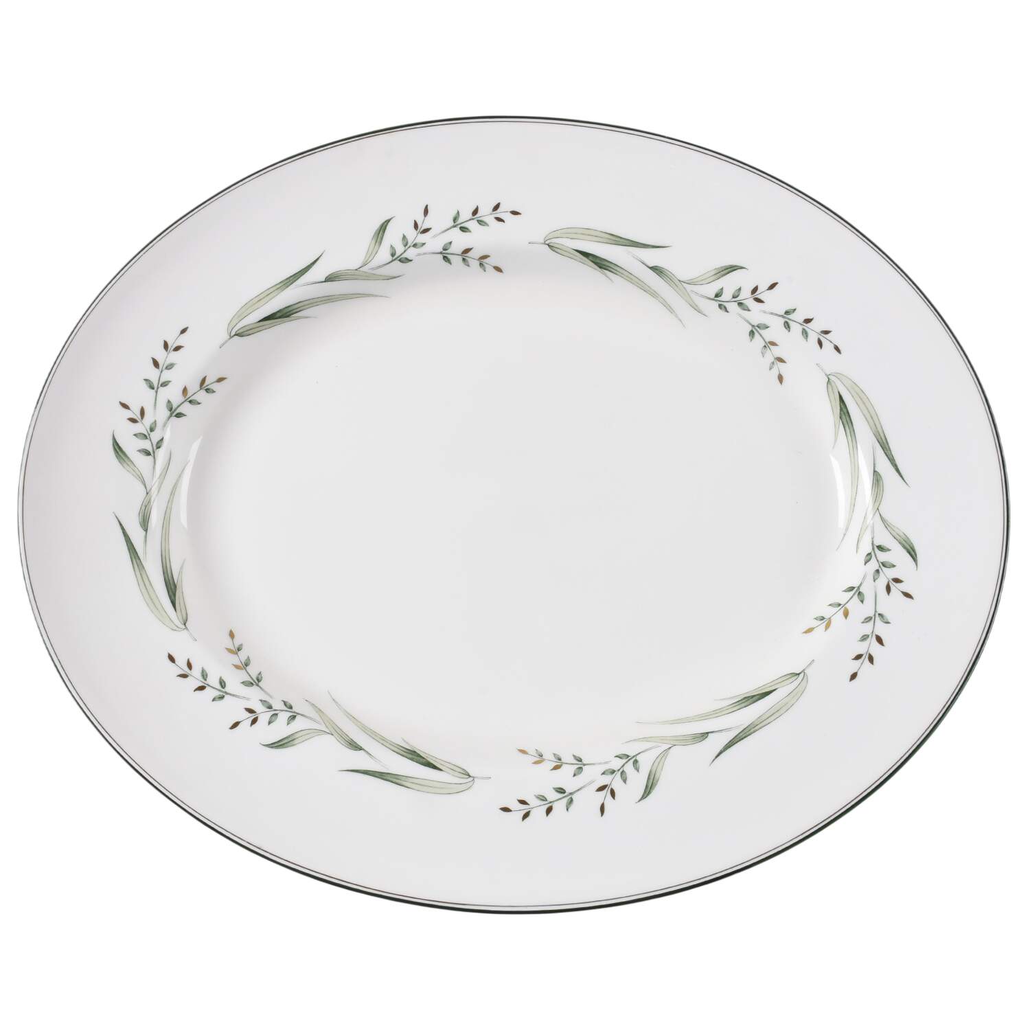 Spring Zephyr 15" Oval Serving Platter by Royal Doulton-1