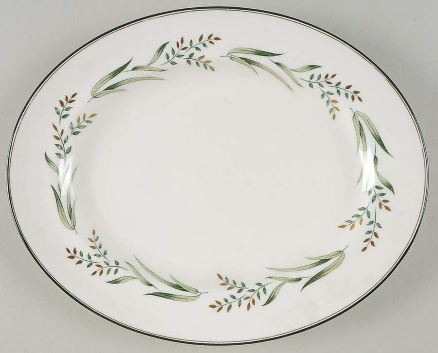 Spring Zephyr 10" Oval Serving Platter by Royal Doulton-1