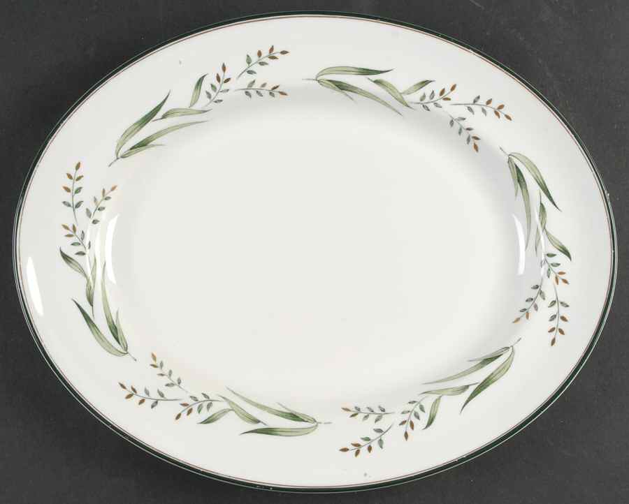 Spring Zephyr 12" Oval Serving Platter by Royal Doulton-1