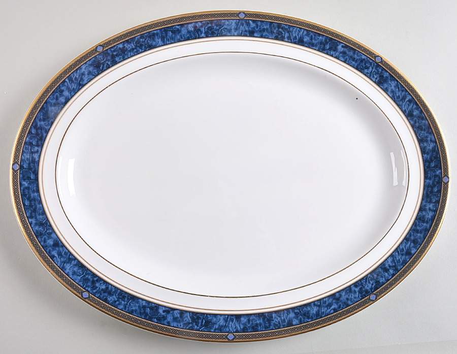 Stanwyck 16" Oval Serving Platter by Royal Doulton-1