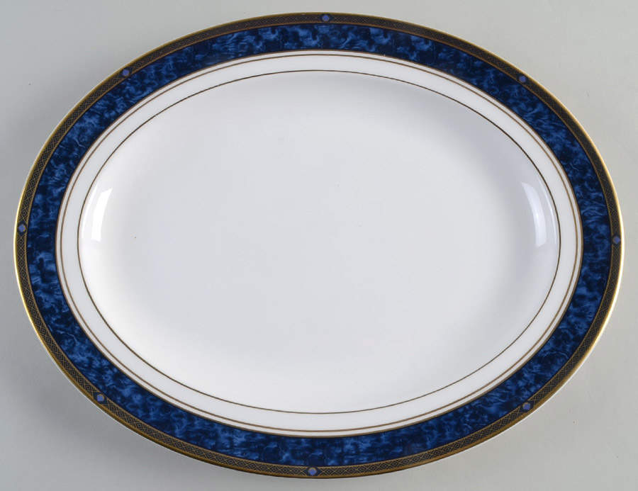 Stanwyck 13" Oval Serving Platter by Royal Doulton-1