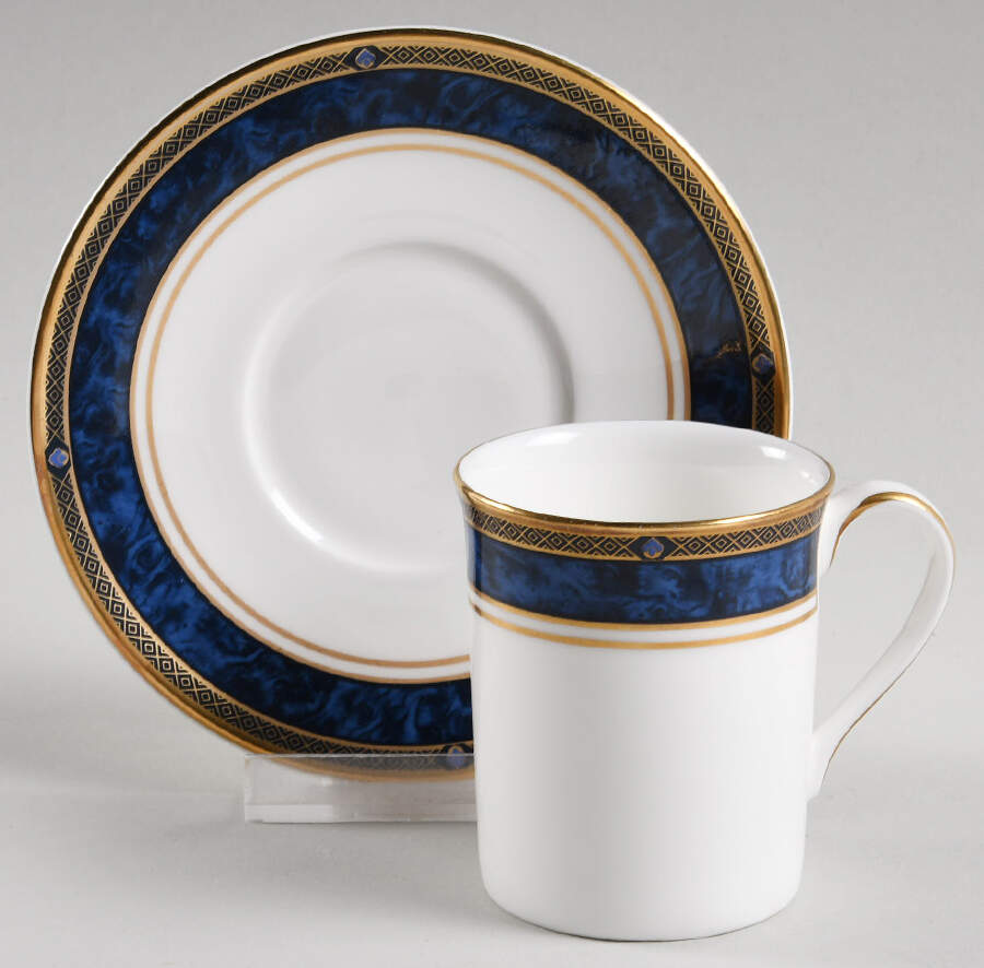 Stanwyck Flat Demitasse Cup & Saucer Set by Royal Doulton-1