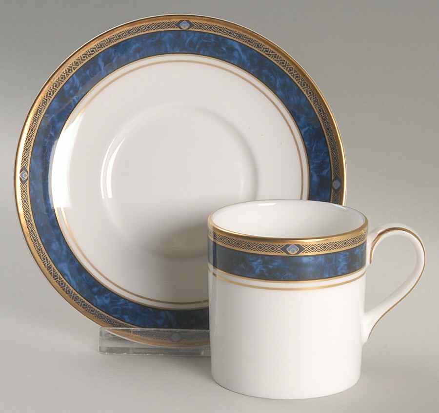 Stanwyck Flat Demitasse Cup & Saucer Set by Royal Doulton-1
