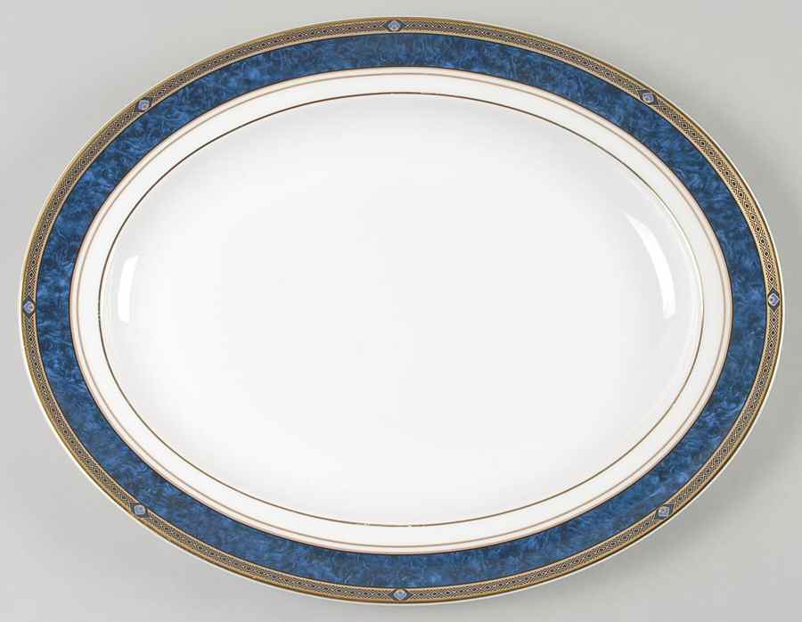 Stanwyck 13" Oval Serving Platter by Royal Doulton-1