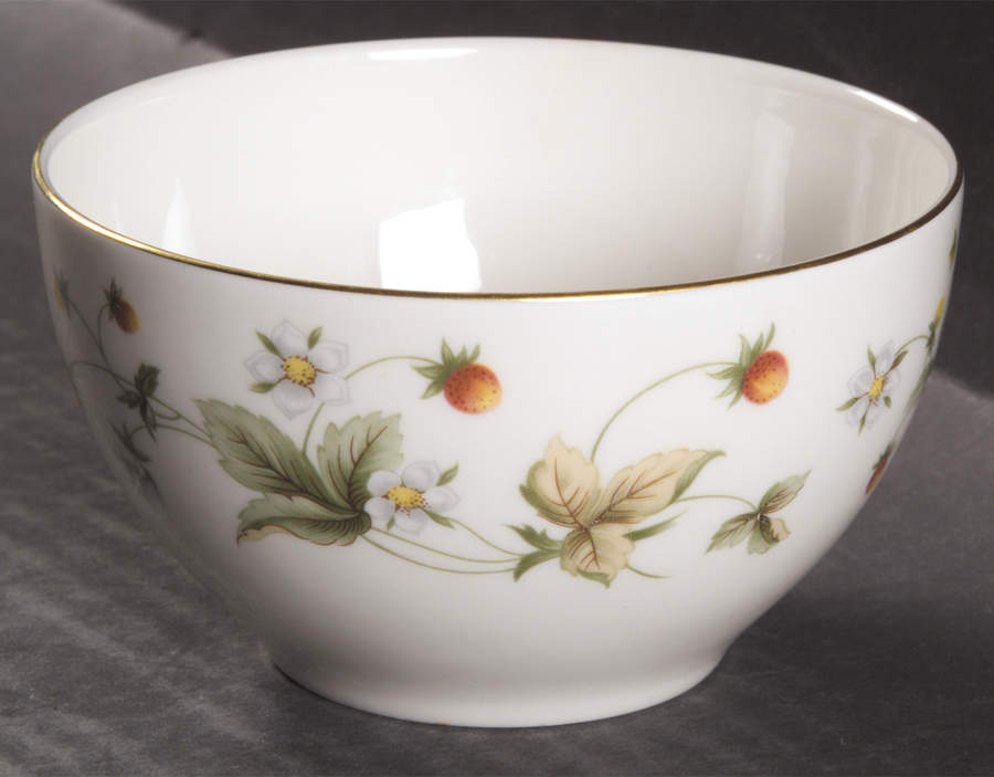 Strawberry Cream Open Tea/Sugar Bowl by Royal Doulton-1