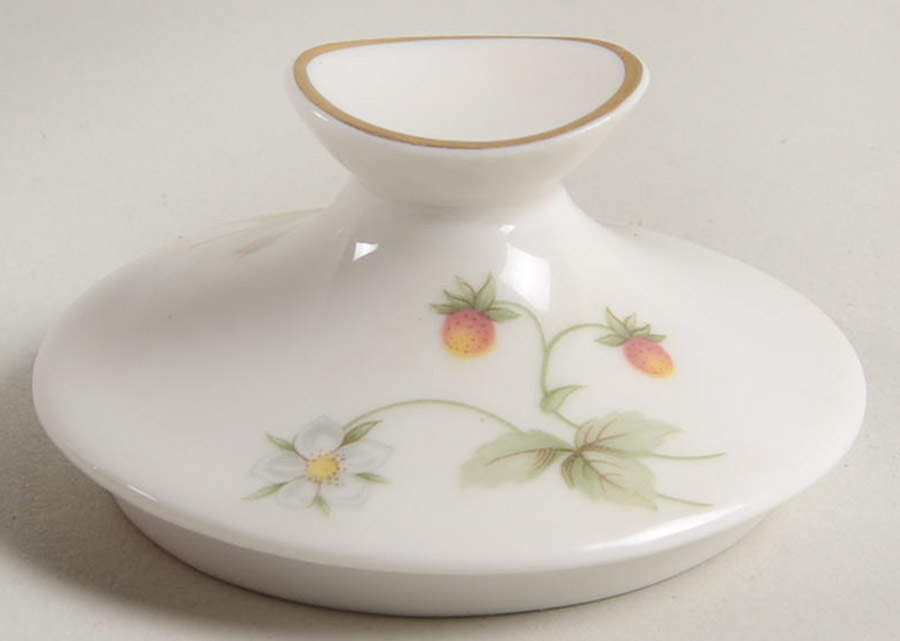 Strawberry Cream Lid for Sugar Bowl by Royal Doulton-1