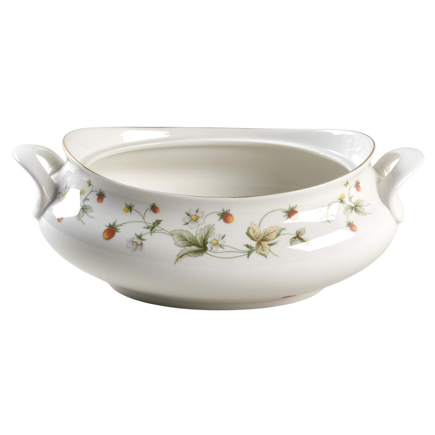 Strawberry Cream Oval Vegetable No Lid by Royal Doulton-1