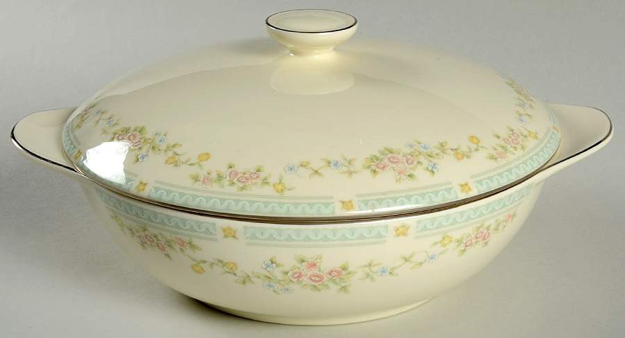 Stephanie Round Covered Vegetable by Royal Doulton-1