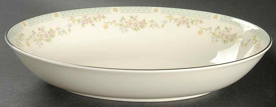 Stephanie 9" Oval Vegetable Bowl by Royal Doulton-1