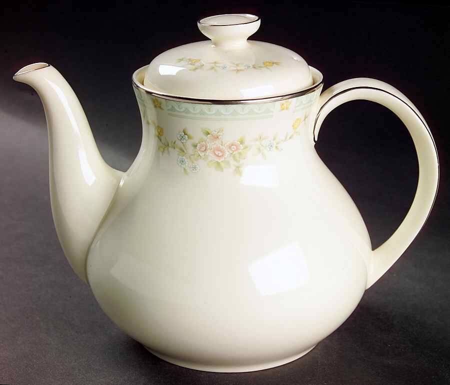 Stephanie Teapot & Lid by Royal Doulton-1